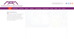 Desktop Screenshot of movimientoautonomodemujeres.org